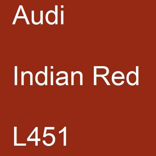 Audi, Indian Red, L451.